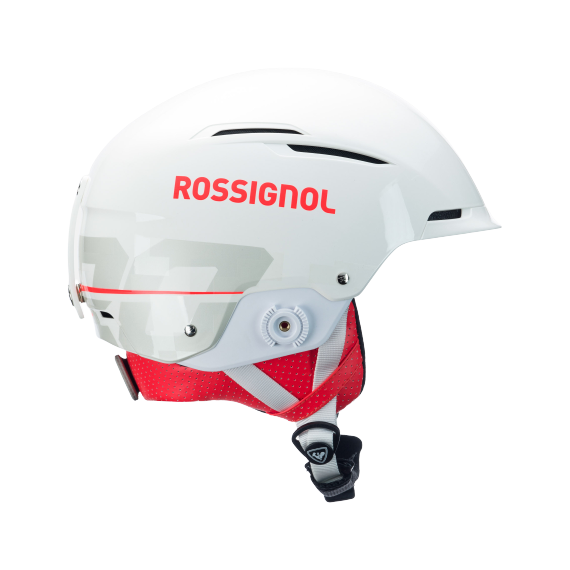ROSSIGNOL kask narciarski HERO SLALOM IMPACTS WHITE, Kolor: biały, Rozmiar: M/L, 5 zdjęcie