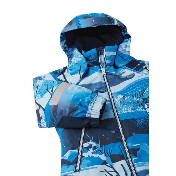 REIMA kombinezon dla dziecka zimowy Kurikka granatowy, Kolor: granatowy, Rozmiar: 122, 4 zdjęcie