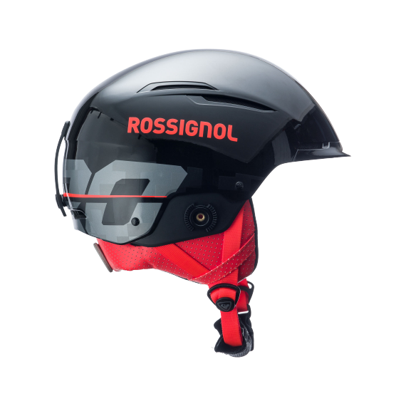 ROSSIGNOL kask narciarski HERO SLALOM IMPACTS BLACK, Kolor: czarny, Rozmiar: S/M, 5 zdjęcie