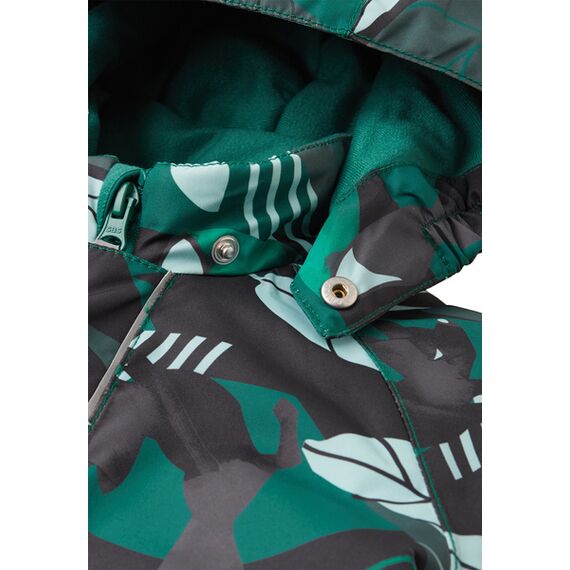 REIMA kombinezon dla dziecka zimowy wodoodporny Puhuri zielony, Kolor: zielony, Rozmiar: 86, 3 zdjęcie