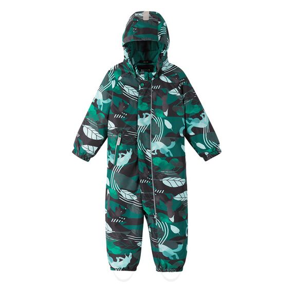 REIMA kombinezon dla dziecka zimowy wodoodporny Puhuri zielony, Kolor: zielony, Rozmiar: 74