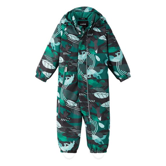 REIMA kombinezon dla dziecka zimowy wodoodporny Puhuri zielony, Kolor: zielony, Rozmiar: 80, 2 zdjęcie