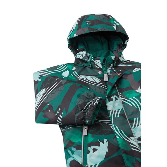 REIMA kombinezon dla dziecka zimowy wodoodporny Puhuri zielony, Kolor: zielony, Rozmiar: 80, 5 zdjęcie