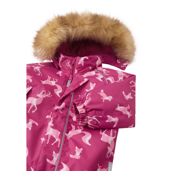 REIMA kombinezon dla dziecka zimowy wodoodporny Lappi różowy, Kolor: różowy, Rozmiar: 86, 3 zdjęcie