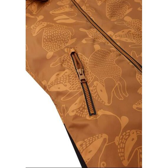 REIMA kombinezon dla dziecka zimowy Snowstorm brązowy, Kolor: brązowy, Rozmiar: 128, 3 zdjęcie