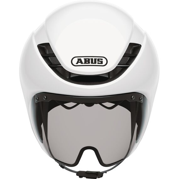 ABUS kask rowerowy GAMECHANGER TT biały, 4 zdjęcie
