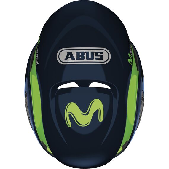 ABUS kask rowerowy GAMECHANGER Movistar Team, Kolor: zielony, Rozmiar: S, 3 zdjęcie