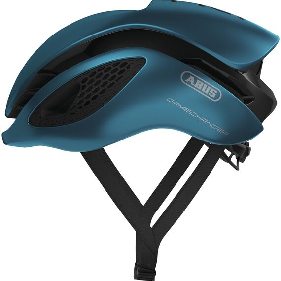 ABUS kask rowerowy GAMECHANGER steel blue, Kolor: niebieski, Rozmiar: L
