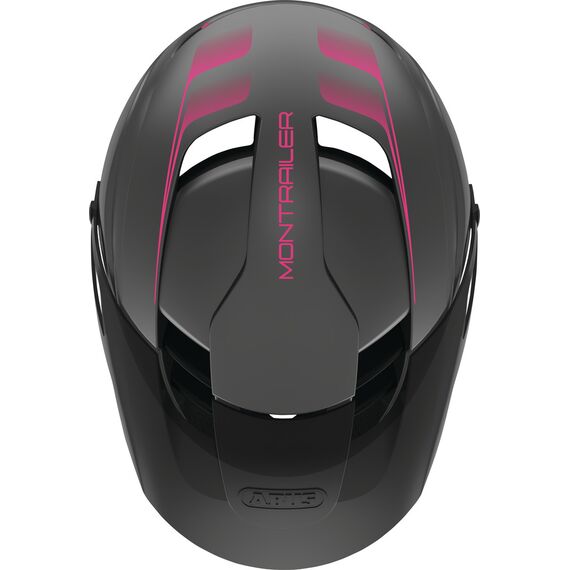ABUS kask rowerowy MONTRAILER fuchsia, Kolor: różowy, Rozmiar: M, 6 zdjęcie