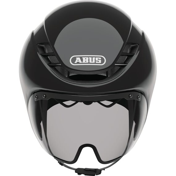 ABUS kask rowerowy aerodynamiczny GAMECHANGER TT czarny, 4 zdjęcie