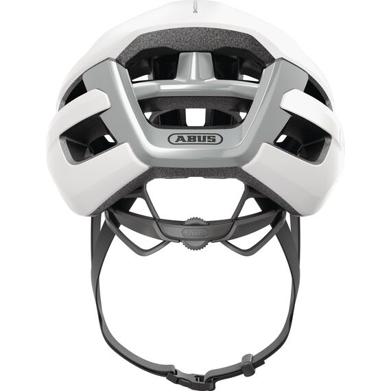 ABUS kask rowerowy POWERDOME polar, Kolor: biały, Rozmiar: M, 2 zdjęcie