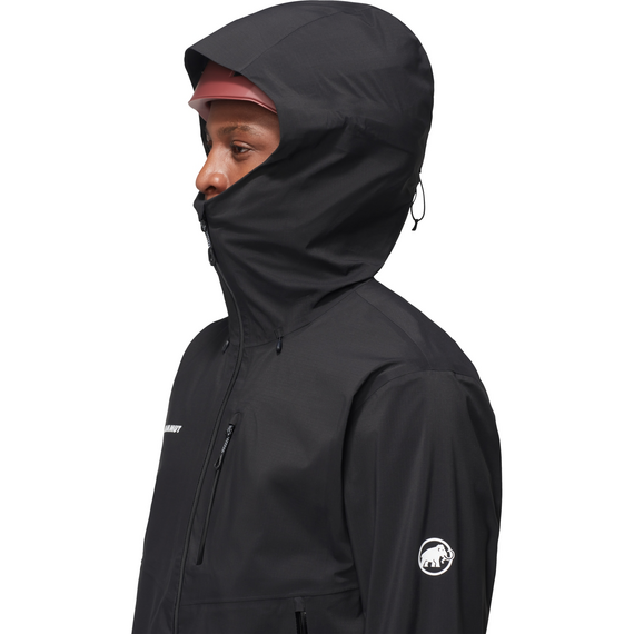 MAMMUT kurtka trekkingowa męska Alto Guide HS czarna, Kolor: czarny, Rozmiar: XXL, 2 zdjęcie