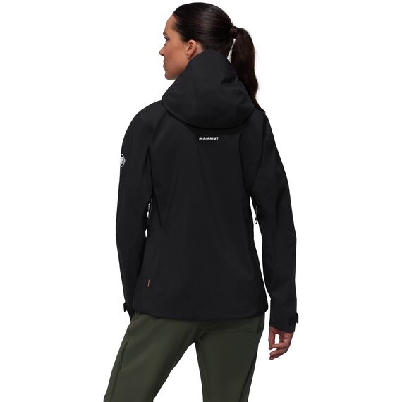 MAMMUT kurtka trekkingowa damska Alto Guide HS czarna, Kolor: czarny, Rozmiar: M, 2 zdjęcie