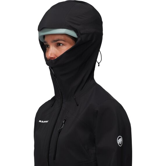 MAMMUT kurtka trekkingowa damska Alto Guide HS czarna, Kolor: czarny, Rozmiar: S, 4 zdjęcie
