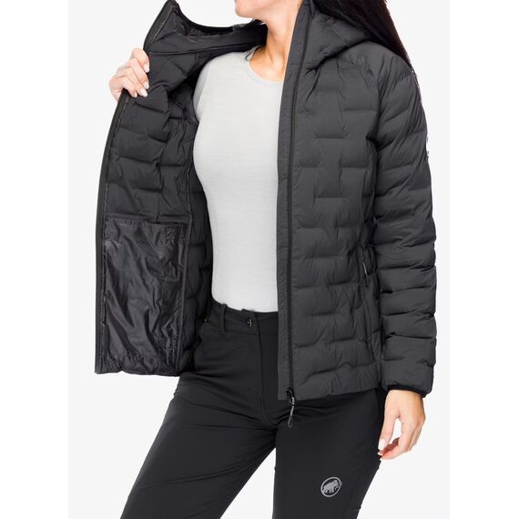 MAMMUT kurtka puchowa damska zimowa Sender IN czarna, Kolor: czarny, Rozmiar: L, 3 zdjęcie