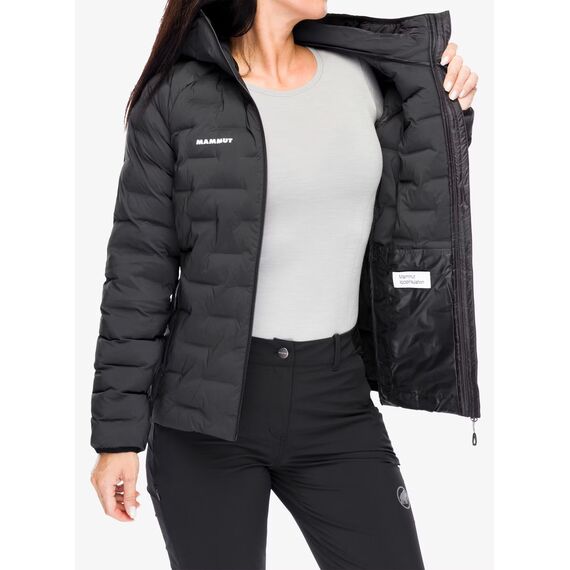 MAMMUT kurtka puchowa damska zimowa Sender IN czarna, Kolor: czarny, Rozmiar: XL, 2 zdjęcie