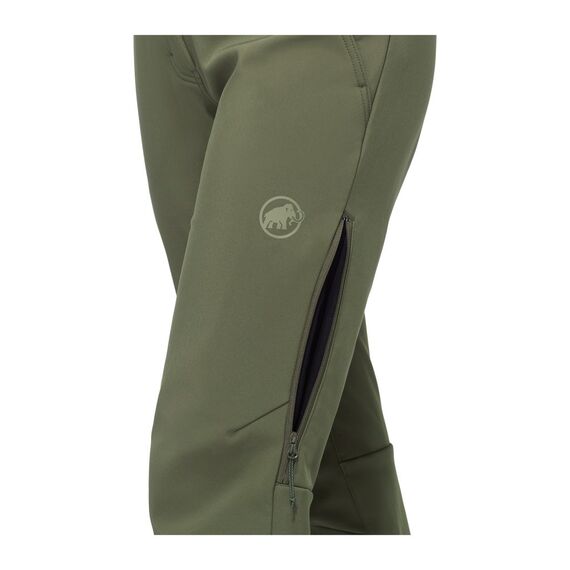 MAMMUT spodnie damskie trekkingowe Runbold Winter zielone, Kolor: zielony, Rozmiar: 38, 5 zdjęcie