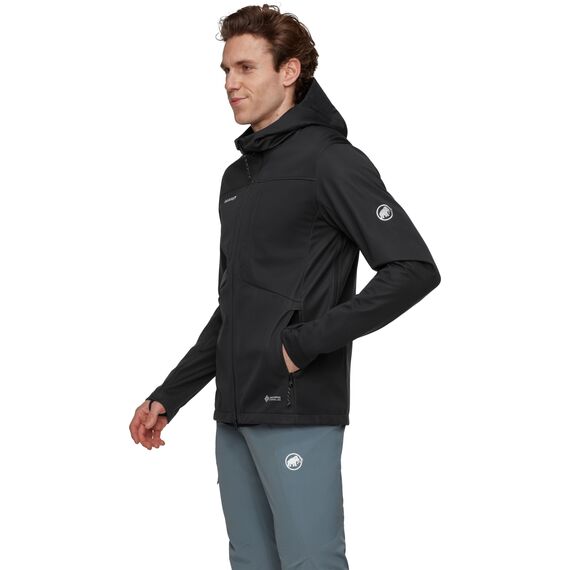 MAMMUT kurtka trekkingowa męska Ultimate VIII SO czarna, Kolor: czarny, Rozmiar: M, 2 zdjęcie