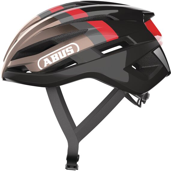 ABUS kask rowerowy STORMCHASER niebieski, Kolor: brązowy, Rozmiar: M