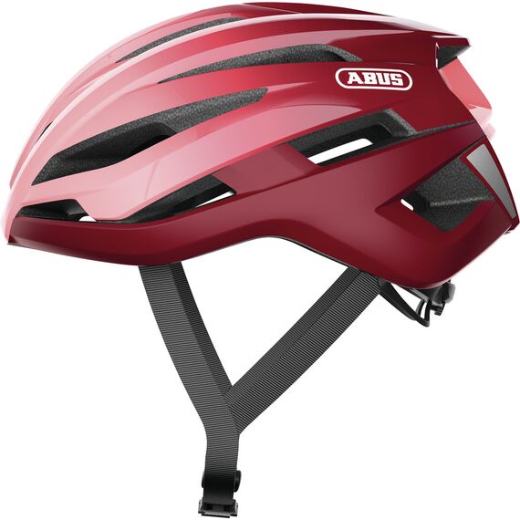 ABUS kask rowerowy STORMCHASER bordeaux czerwony, Kolor: czerwony, Rozmiar: L