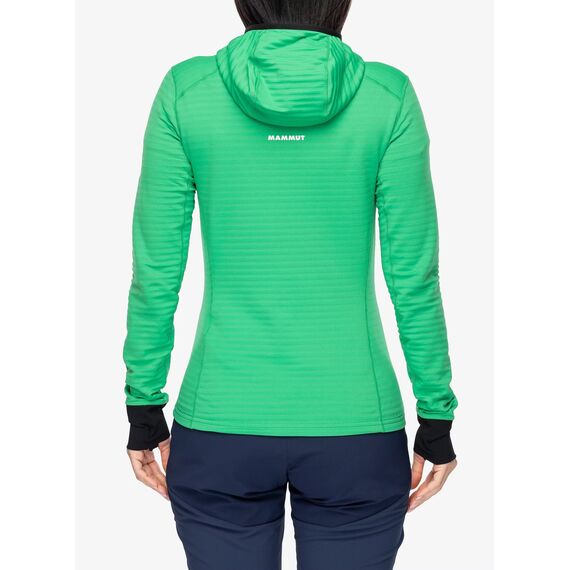 MAMMUT bluza trekkingowa damska Light ML zielona, Kolor: zielony, Rozmiar: L, 7 zdjęcie