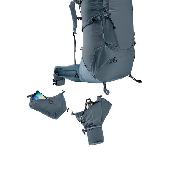 DEUTER plecak turystyczny Aircontact Core 70+10 szary, Kolor: szary, Pojemność (litry): 80, 9 zdjęcie