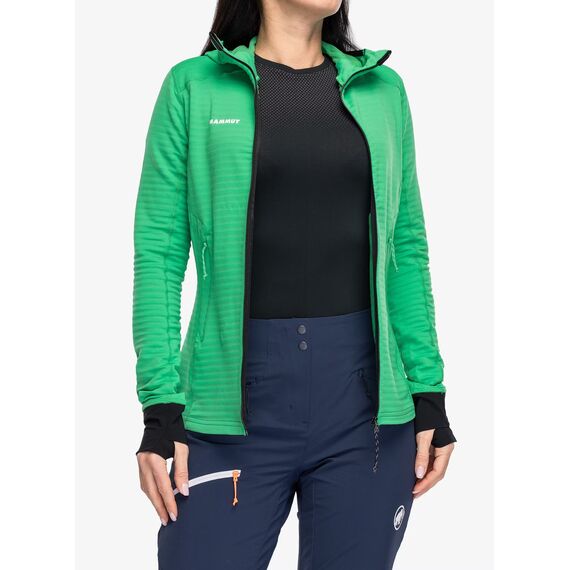 MAMMUT bluza trekkingowa damska Light ML zielona, Kolor: zielony, Rozmiar: M, 6 zdjęcie