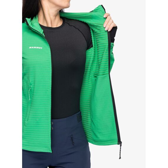 MAMMUT bluza trekkingowa damska Light ML zielona, Kolor: zielony, Rozmiar: L, 5 zdjęcie