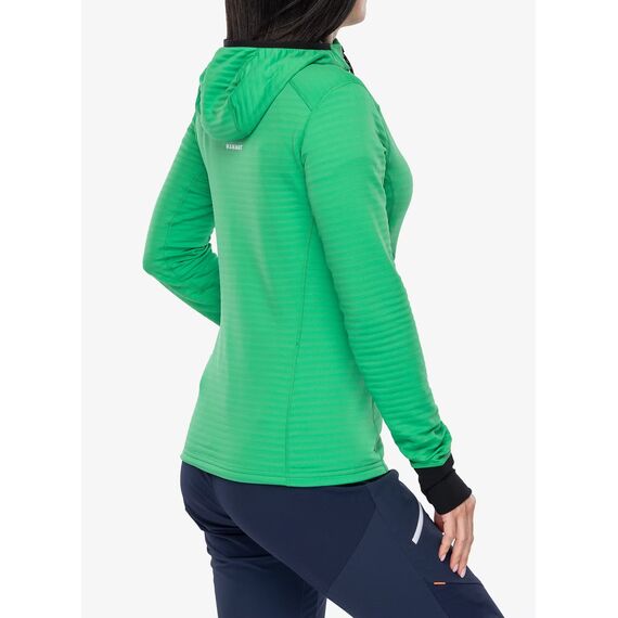 MAMMUT bluza trekkingowa damska Light ML zielona, Kolor: zielony, Rozmiar: L, 3 zdjęcie