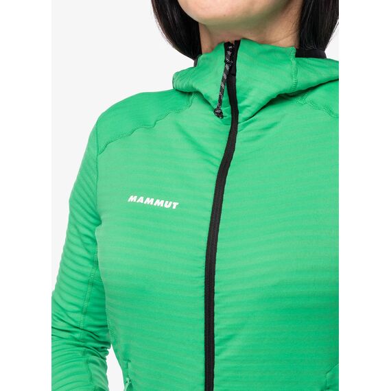 MAMMUT bluza trekkingowa damska Light ML zielona, Kolor: zielony, Rozmiar: M, 2 zdjęcie