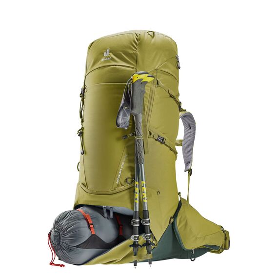 DEUTER plecak turystyczny Aircontact Core 70+10 zielony, Kolor: zielony, Pojemność (litry): 80, 5 zdjęcie