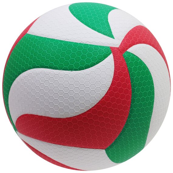 MOLTEN V5M5000 Piłka do siatkówki na halę biała/czerwona/zielona, 4 zdjęcie