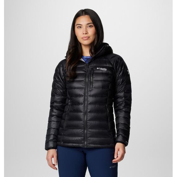 Kurtka puchowa damska Columbia Arctic Crest czarna, Kolor: czarny, Rozmiar: S