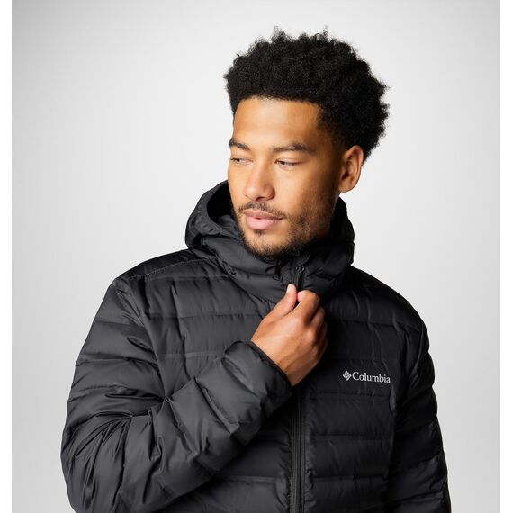 Kurtka puchowa męska Columbia LAKE 22 czarny, Kolor: czarny, Rozmiar: XXL, 5 zdjęcie