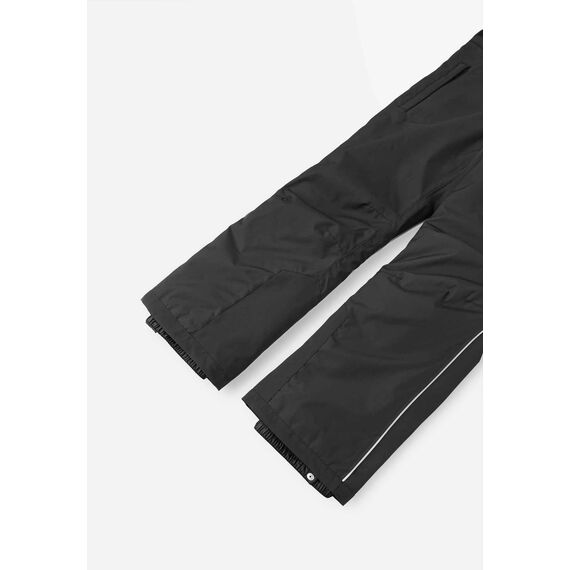 REIMA Spodnie narciarskie dla dzieci Laskija czarne, Kolor: czarny, Rozmiar: 116 cm, 5 zdjęcie