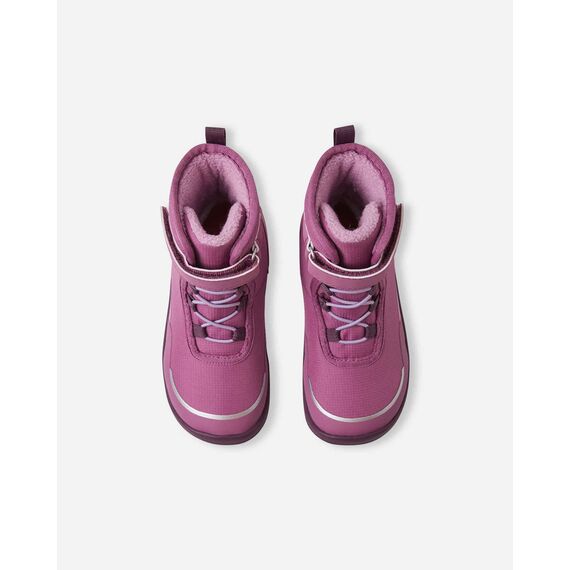 REIMA buty zimowe barefoot dziecięce Talvella różowe, Kolor: fioletowy, Rozmiar: 23, 7 zdjęcie