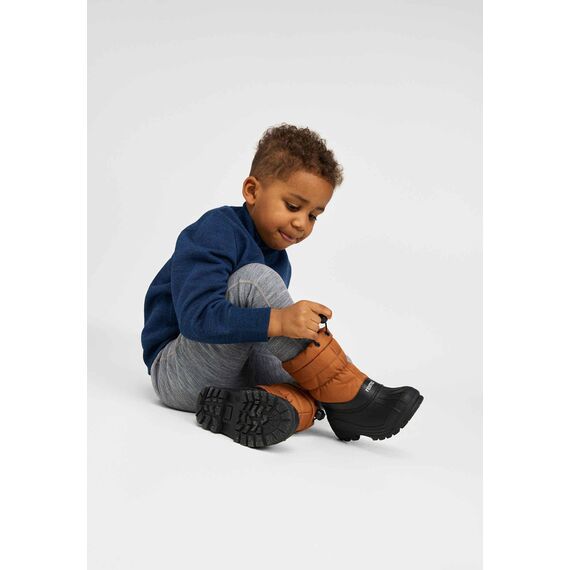 REIMA buty zimowe dziecięce Nefar brązowe, Kolor: brązowy, Rozmiar: 27