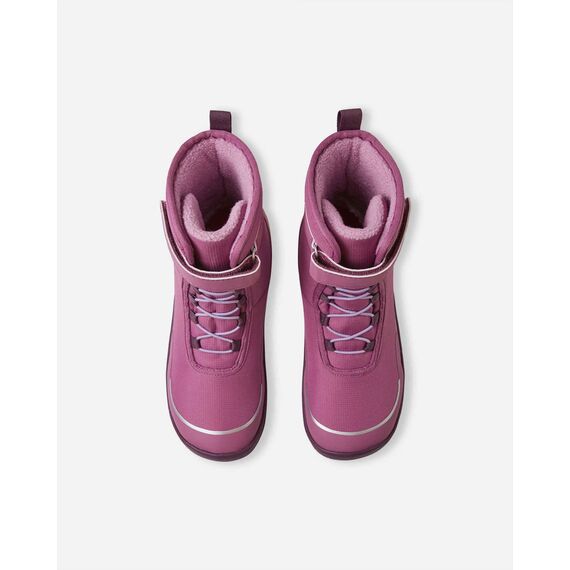 REIMA buty zimowe dziecięce barefoot Talvella Junior fioletowe, Kolor: fioletowy, Rozmiar: 34, 6 zdjęcie