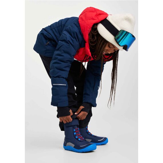 REIMA buty zimowe barefoot dziecięce Talvella Junior granatowe, Kolor: granatowy, Rozmiar: 36, 6 zdjęcie