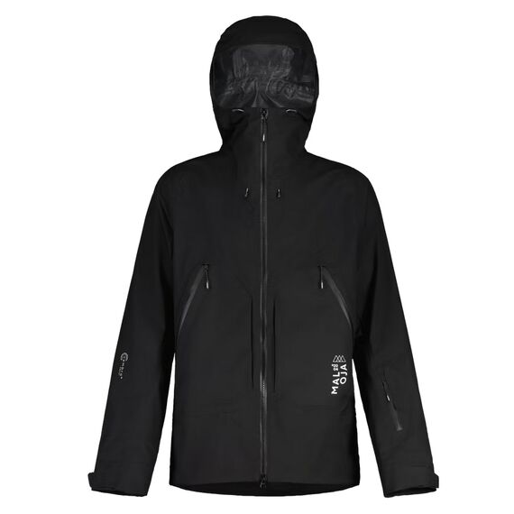 Maloja LaureinM.Mountaineering Jacket deep black czarna, Rozmiar: L
