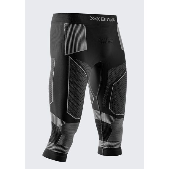 Kalesony 3/4 męskie X-Bionic ENERGY ACCUMULATOR LIGHT PANTS 3/4 czarne, Kolor: czarny, Rozmiar: XL