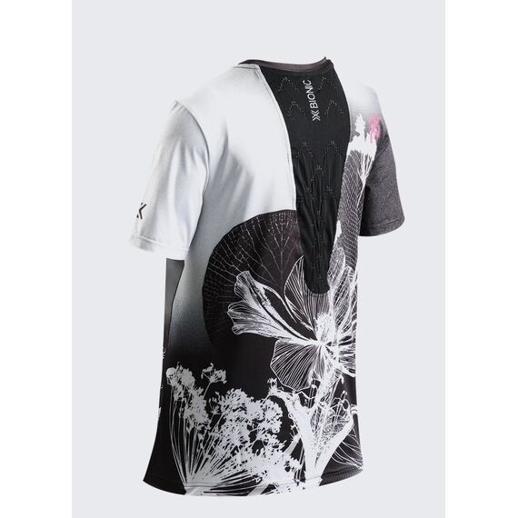 Koszulka damska X-Bionic COREFUSION RUN SHIRT DOT FADE/NEO PINK/WHITE, Kolor: różowy, Rozmiar: M, 2 zdjęcie