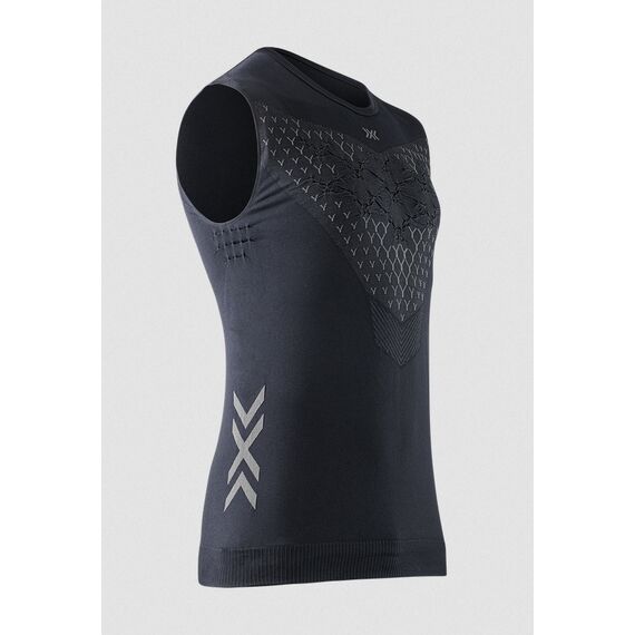Koszulka bez rękawów X-Bionic TWYCE RUN SINGLET czarne, Kolor: czarny, Rozmiar: M