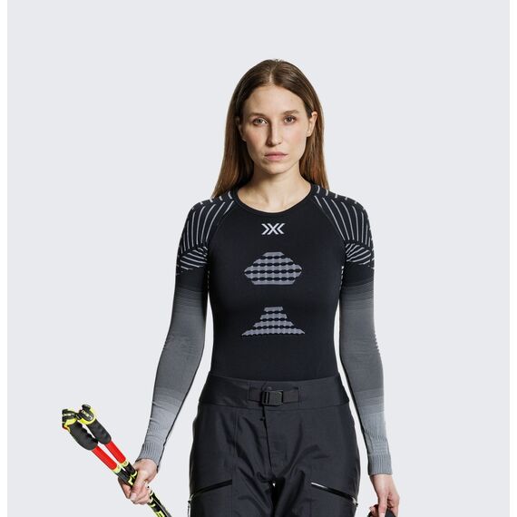 Koszulka damska X-Bionic INVENT FX SHIRT LS czarna, Kolor: czarny, Rozmiar: L, 3 zdjęcie