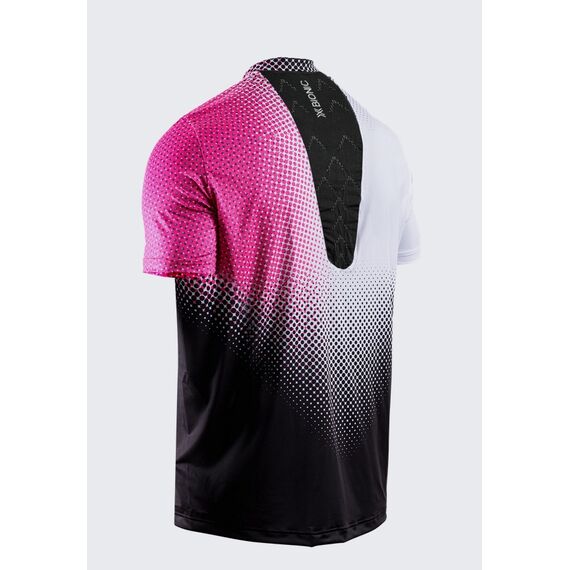 Koszulka męska X-Bionic COREFUSION RUN SHIRT DOT FADE/WHITE/NEO PINK [K: P120 R: M], Kolor: różowy, Rozmiar: M, 2 zdjęcie