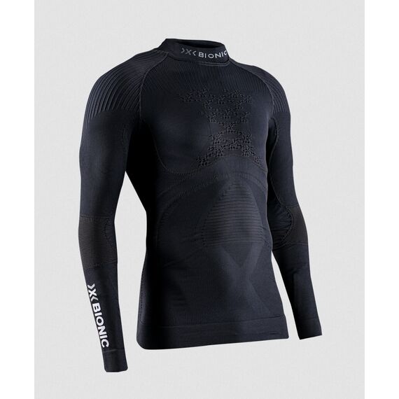 Koszulka męska X-Bionic ENERGY ACCUMULATOR 4.0 TURTLE NECK MEN czarna, Kolor: czarny, Rozmiar: XL