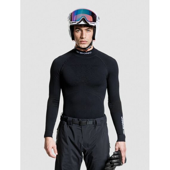 Koszulka męska X-Bionic ENERGY ACCUMULATOR 4.0 TURTLE NECK MEN czarna, Kolor: czarny, Rozmiar: XXL, 4 zdjęcie