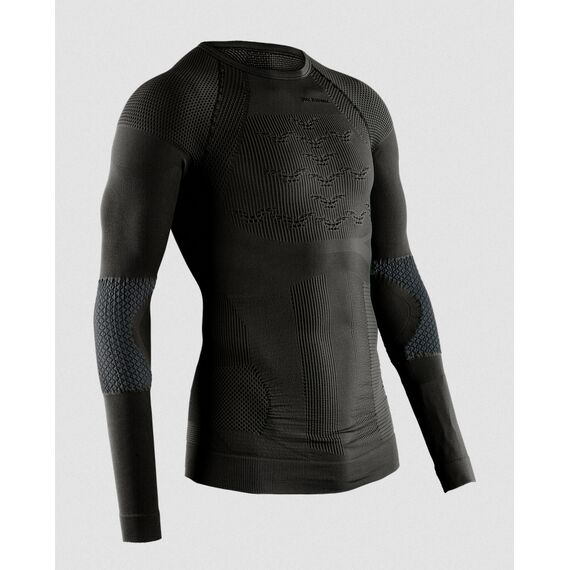 Koszulka męska X-Bionic X-PLORER ENERGIZER 4.0 LG SL szara, Kolor: szary, Rozmiar: L