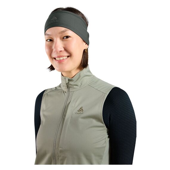 Opaska Odlo Headband POLYKNIT WARM zielona, 2 zdjęcie