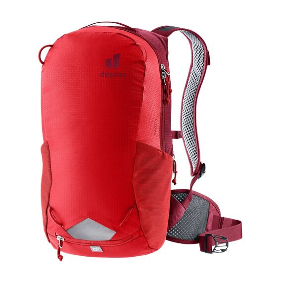 DEUTER plecak turystyczny Race 8 czerwony, Kolor: czerwony, Pojemność (litry): 8